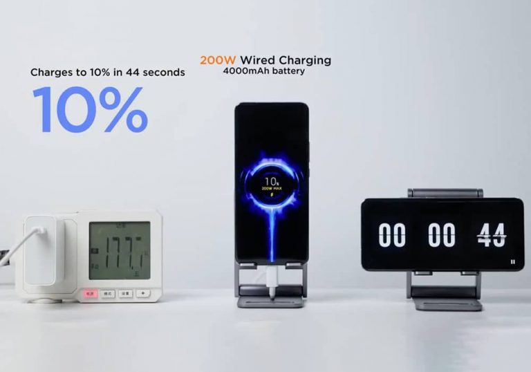 شارژر 200W شیائومی گوشی شما را به طور کامل در 8 دقیقه شارژ می‌کند