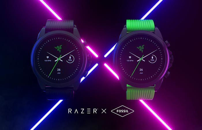 ساعت هوشمند Razer x Fossil برای گیمرها معرفی شد