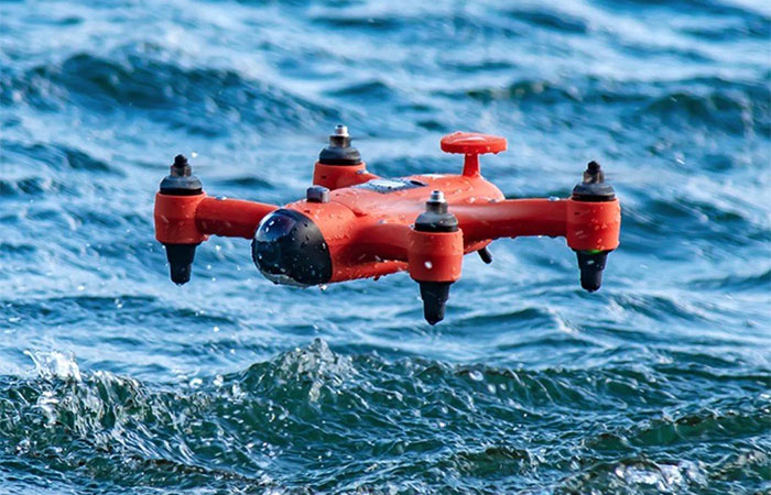 پهپاد جالبی که می‌تواند پرواز کند و در زیر آب شنا کند