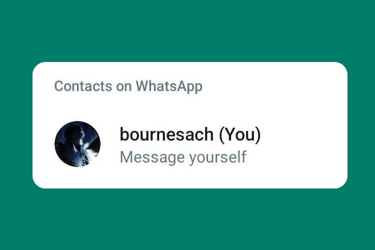 قابلیت «پیام به خودتان» واتس‌اپ اکنون برای همه در دسترس است
