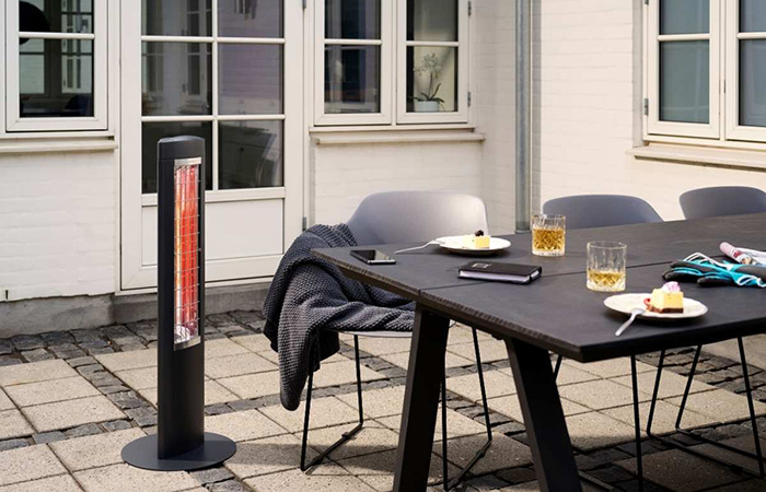 گرم کردن بالکن با بخاری تابشی برقی