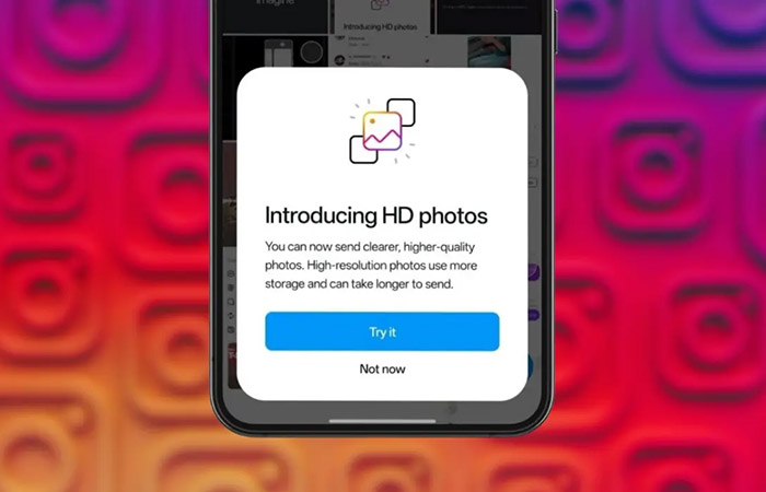 بالاخره در اینستاگرام می‌توانید عکس های با کیفیت بالا را در دایرکت ارسال کنید