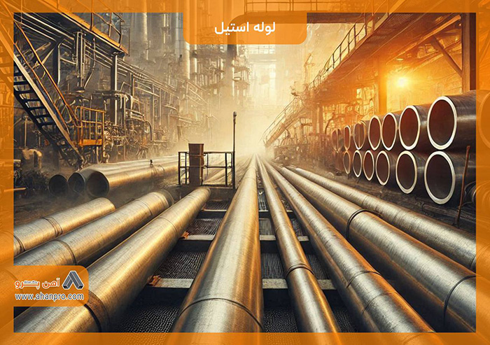 مزایا لوله استیل در آهن پرو