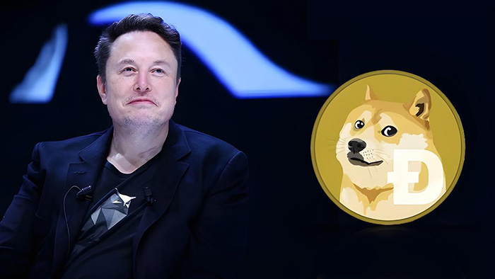 تصویر تزئینی در مورد حمایت ایلان ماسک از دوج کوین