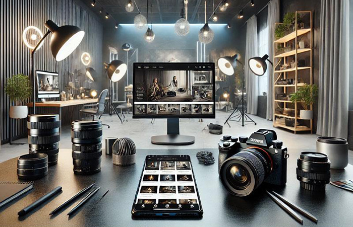 طراحی سایت‌ عکاسی با وردپرس