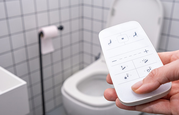 تکنولوژی‌های پیشرفته در توالت‌های فرنگی