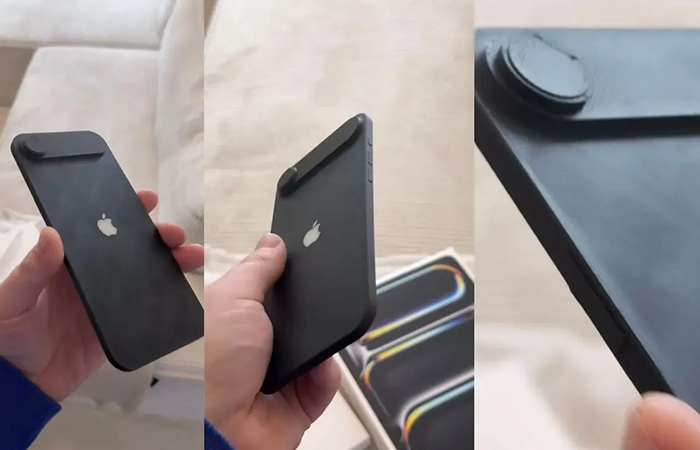 عکس‌های گوشی iPhone 17 Air لو رفت که بسیار نازک است