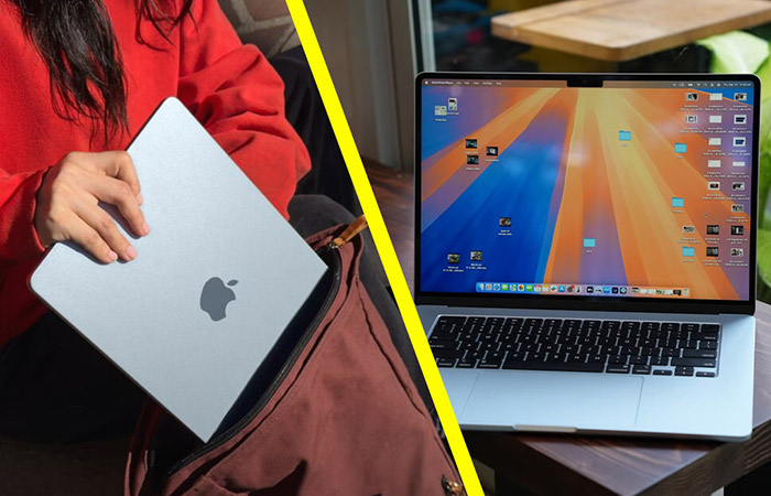 مک بوک ایر M4، علاوه بر قابلیت حمل بالا، نمایشگر بسیار باکیفیتی دارد