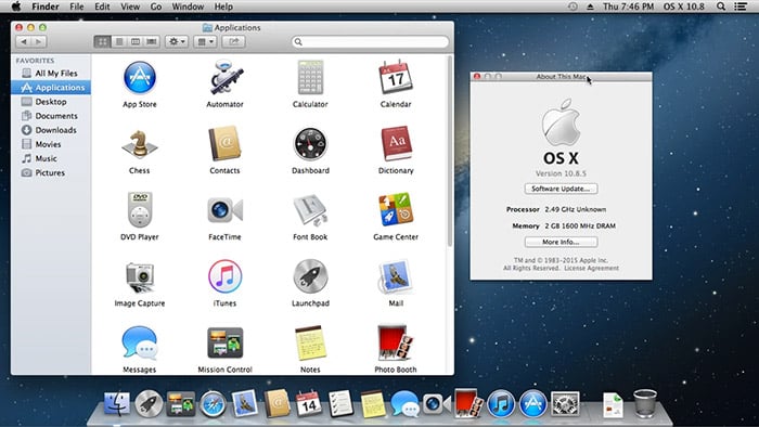 سیستم عامل OS X 10.8 (Mountain Lion)