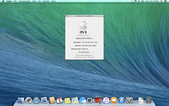 سیستم عامل OS X 10.9 (Mavericks)