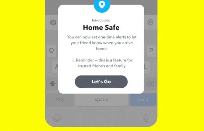 قابلیت جدید اسنپ‌چت، رسیدن شما به خانه را به دوستانتان اطلاع می‌دهد