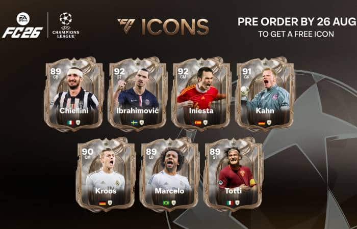 فهرست قهرمانان EA FC 26: تمام قهرمانان فاش شده تاکنون