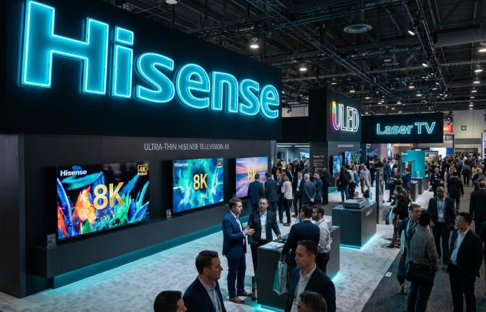 فروشگاه و نمایشگاه تلویزیون هایسنس