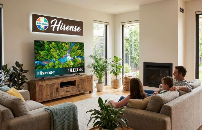 تماشای فیلم با تلویزیون هایسنس