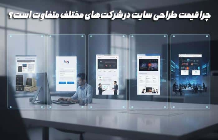 معیار شرکت‌ها برای قیمت طراحی سایت چیست؟