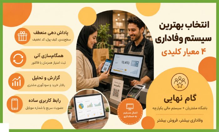 معیارهای تخصصی برای انتخاب بهترین سیستم وفاداری مشتریان
